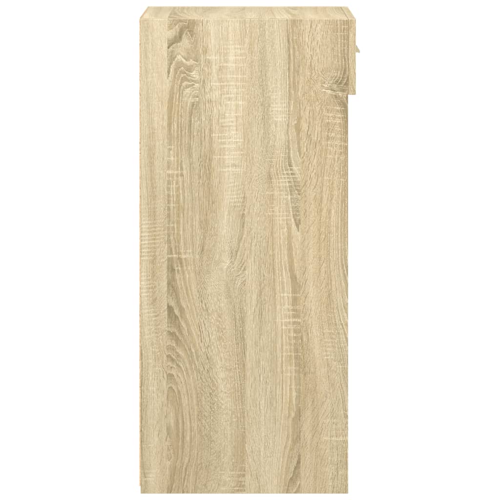 vidaXL Sideboard Sonoma Oak 45x42,5x93 cm Engineered Wood