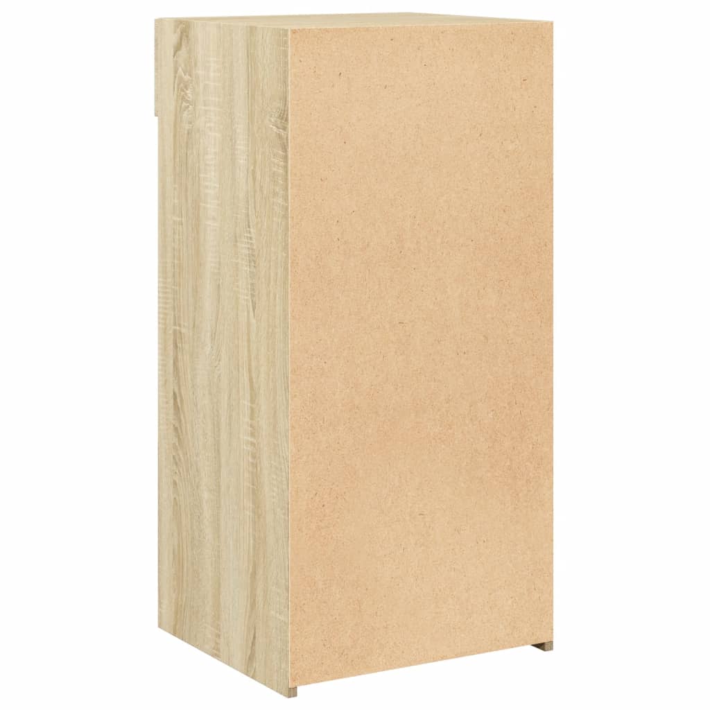 vidaXL Sideboard Sonoma Oak 45x42,5x93 cm Engineered Wood