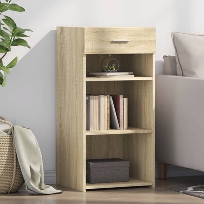 vidaXL Sideboard Sonoma Oak 45x42,5x93 cm Engineered Wood