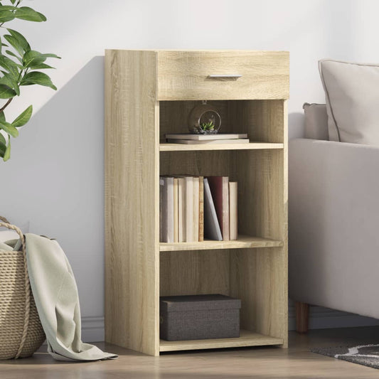 vidaXL Sideboard Sonoma Oak 45x42,5x93 cm Engineered Wood