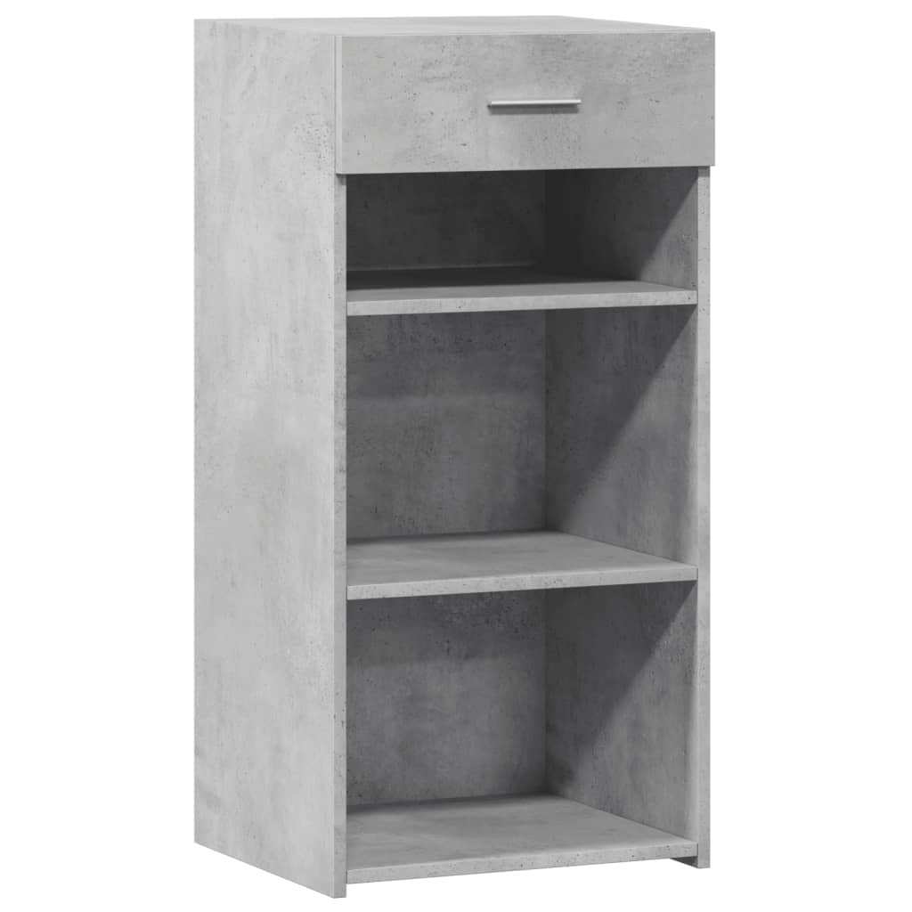 vidaXL Sideboard Concrete Grey 45x42,5x93 cm Engineered Wood