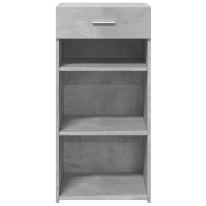 vidaXL Sideboard Concrete Grey 45x42,5x93 cm Engineered Wood
