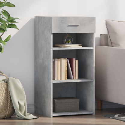 vidaXL Sideboard Concrete Grey 45x42,5x93 cm Engineered Wood