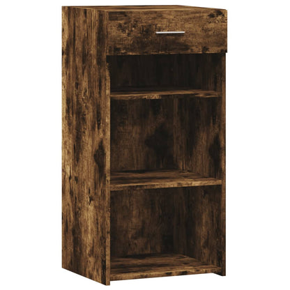 vidaXL Sideboard Smoked Oak 45x42,5x93 cm Engineered Wood