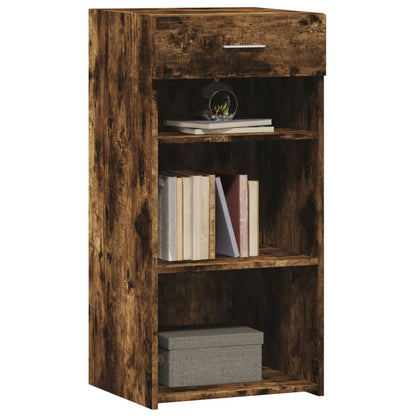 vidaXL Sideboard Smoked Oak 45x42,5x93 cm Engineered Wood