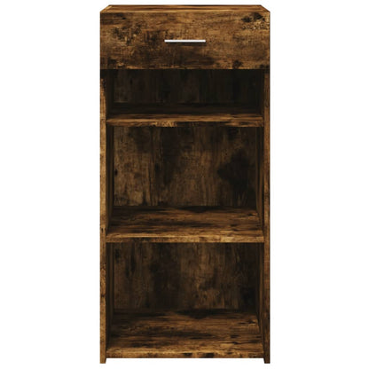 vidaXL Sideboard Smoked Oak 45x42,5x93 cm Engineered Wood