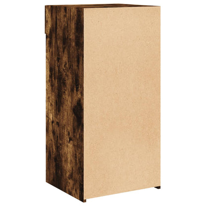 vidaXL Sideboard Smoked Oak 45x42,5x93 cm Engineered Wood