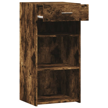 vidaXL Sideboard Smoked Oak 45x42,5x93 cm Engineered Wood