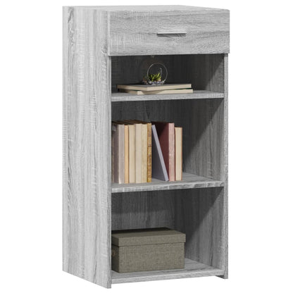 vidaXL Sideboard Grey Sonoma 45x42.5x93 cm Engineered Wood