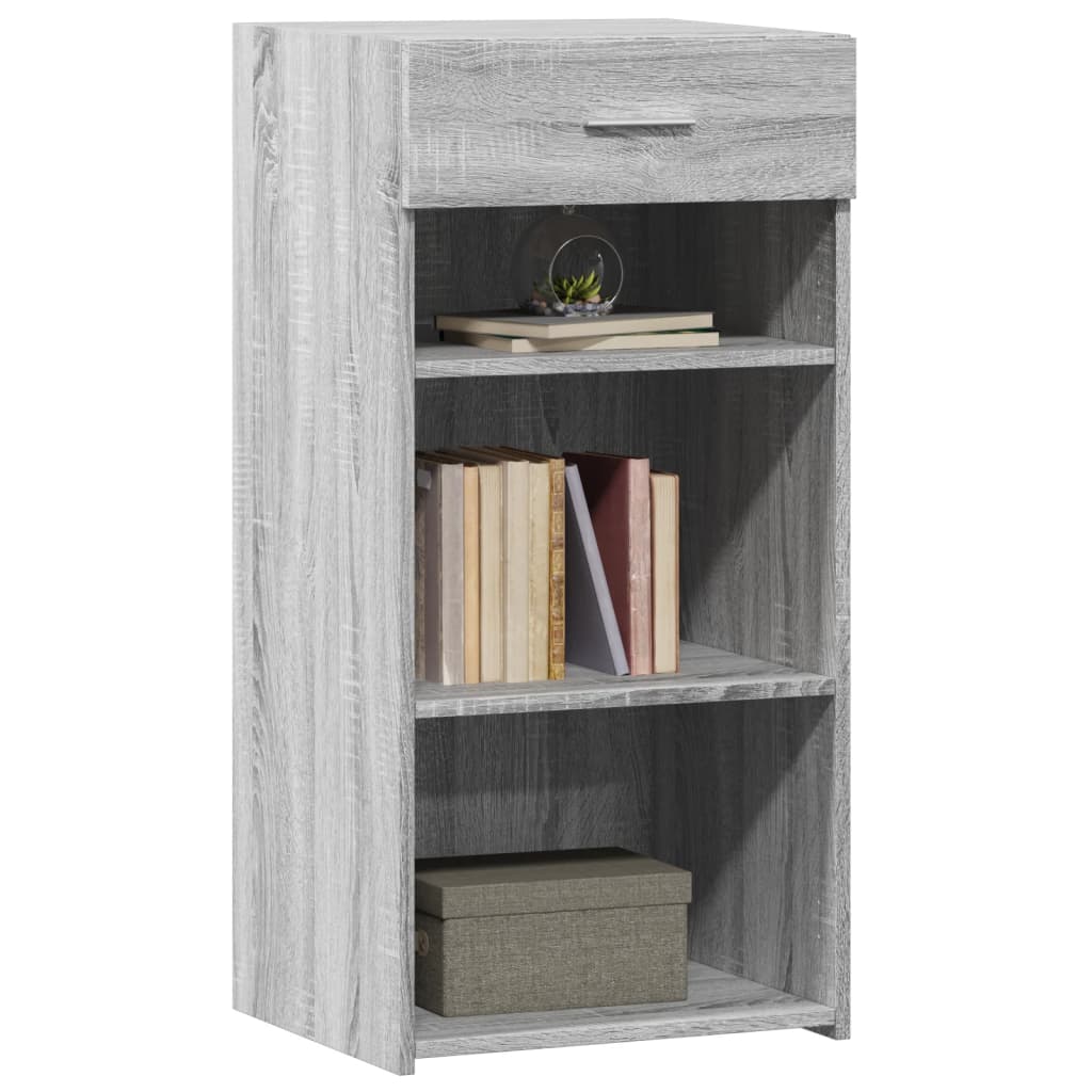 vidaXL Sideboard Grey Sonoma 45x42,5x93 cm Engineered Wood