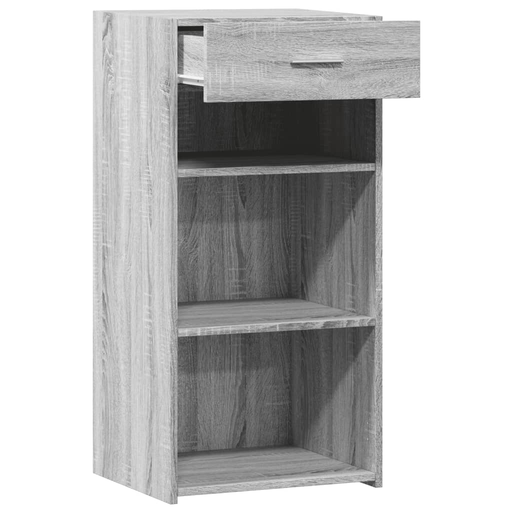 vidaXL Sideboard Grey Sonoma 45x42,5x93 cm Engineered Wood