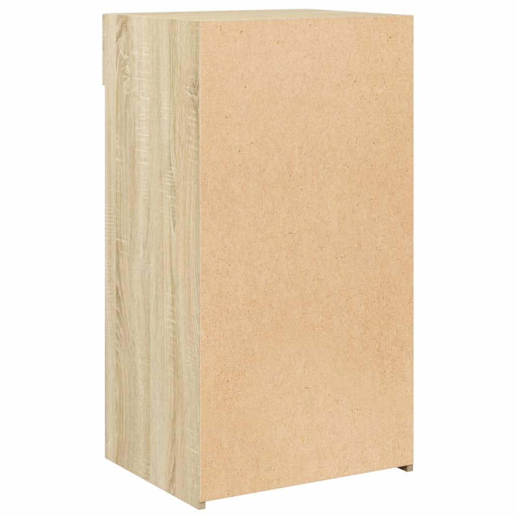 vidaXL Sideboard Sonoma Oak 50x42,5x93 cm Engineered Wood
