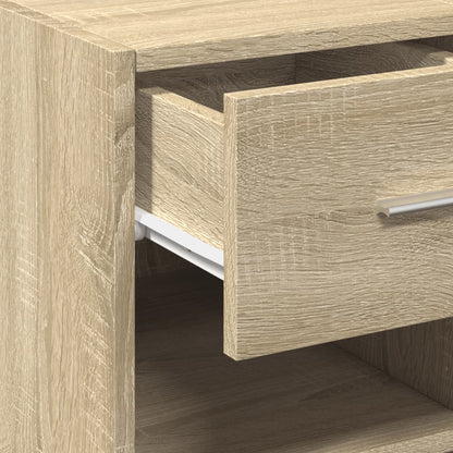 vidaXL Sideboard Sonoma Oak 50x42,5x93 cm Engineered Wood