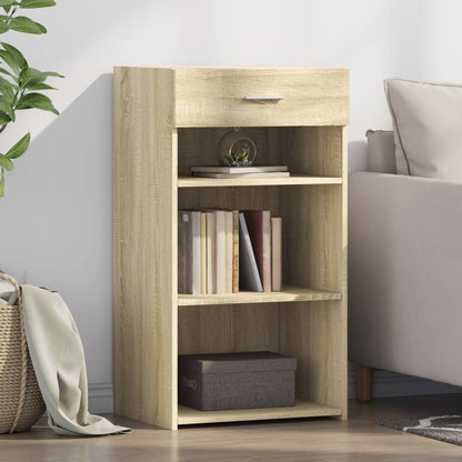 vidaXL Sideboard Sonoma Oak 50x42,5x93 cm Engineered Wood