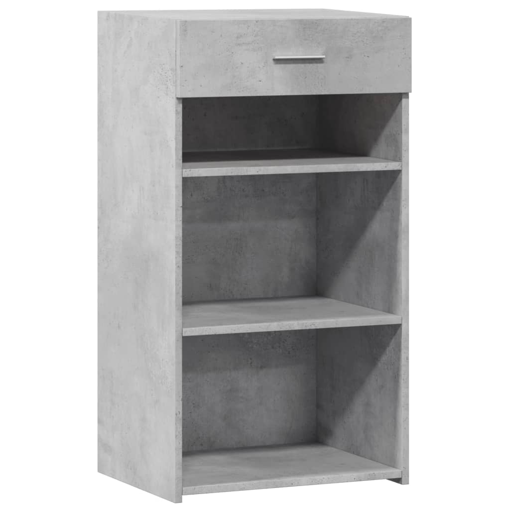 vidaXL Sideboard Concrete Grey 50x42,5x93 cm Engineered Wood