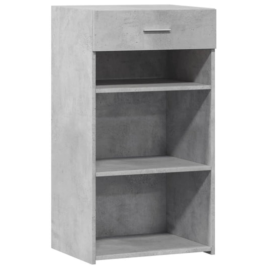 vidaXL Sideboard Concrete Grey 50x42,5x93 cm Engineered Wood