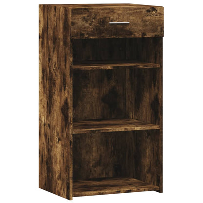 vidaXL Sideboard Smoked Oak 50x42,5x93 cm Engineered Wood
