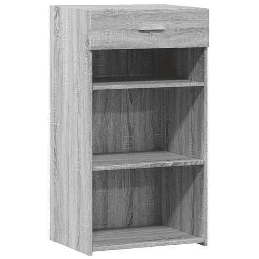 vidaXL Sideboard Grey Sonoma 50x42,5x93 cm Engineered Wood