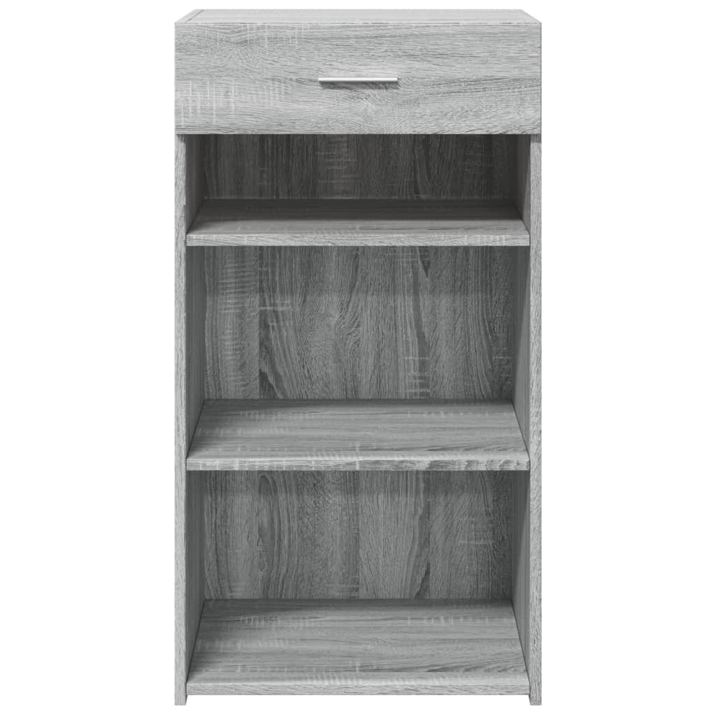 vidaXL Sideboard Grey Sonoma 50x42,5x93 cm Engineered Wood