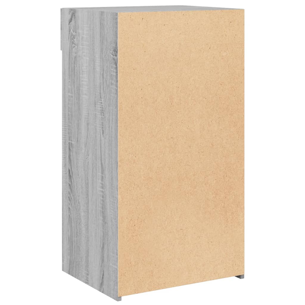vidaXL Sideboard Grey Sonoma 50x42,5x93 cm Engineered Wood