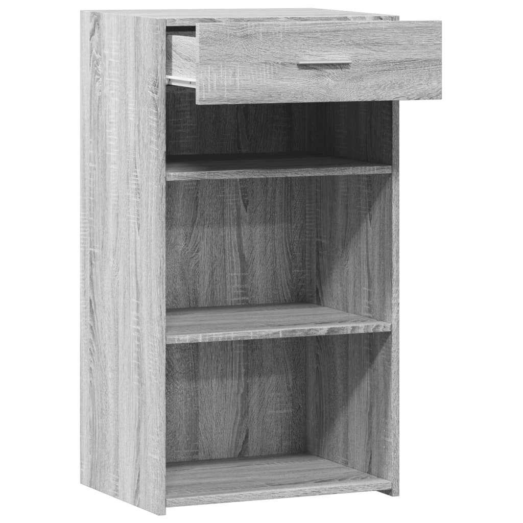 vidaXL Sideboard Grey Sonoma 50x42,5x93 cm Engineered Wood