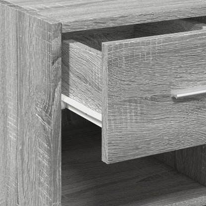 vidaXL Sideboard Grey Sonoma 50x42,5x93 cm Engineered Wood