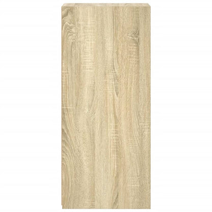 vidaXL Sideboard Sonoma Oak 30x41x93 cm Engineered Wood