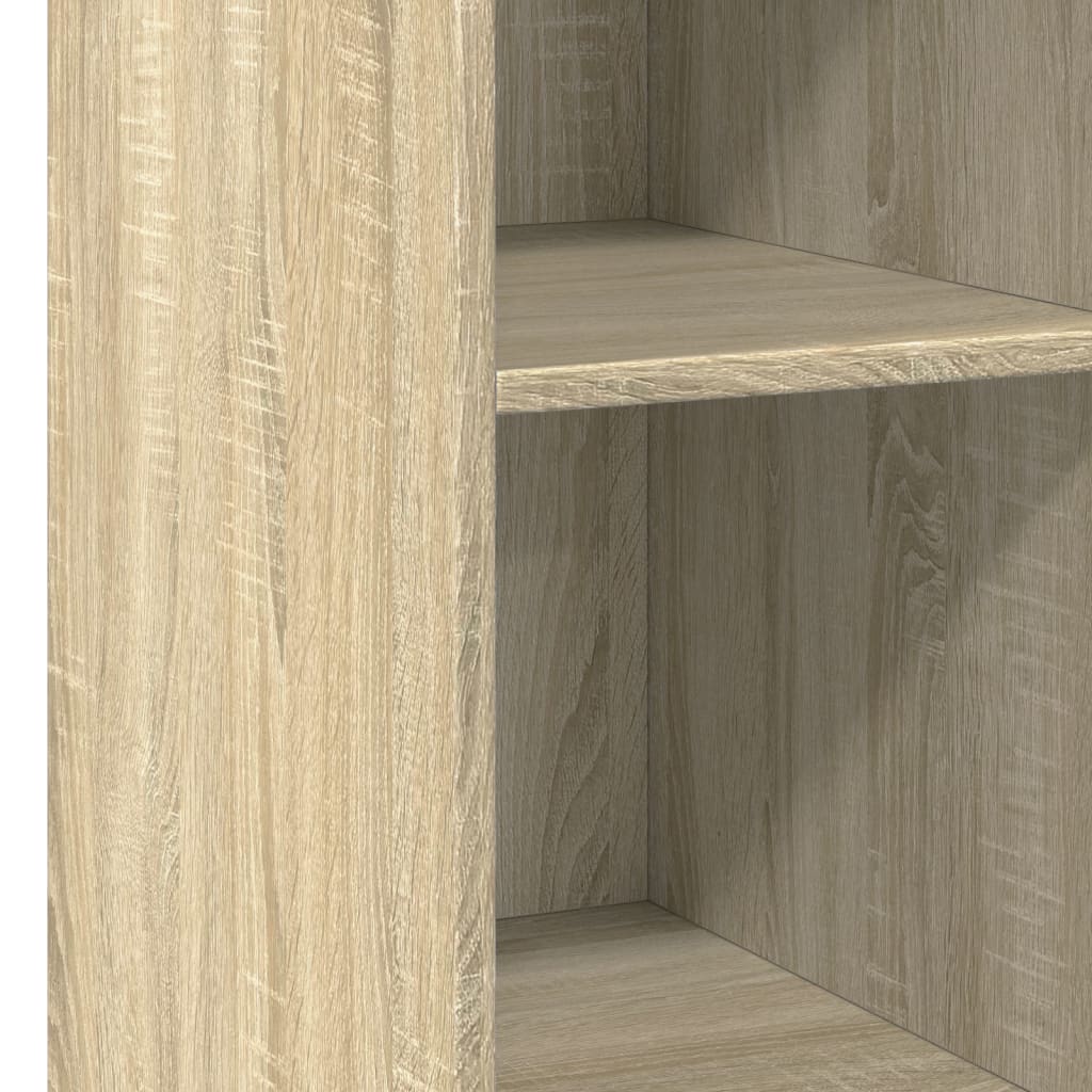 vidaXL Sideboard Sonoma Oak 30x41x93 cm Engineered Wood