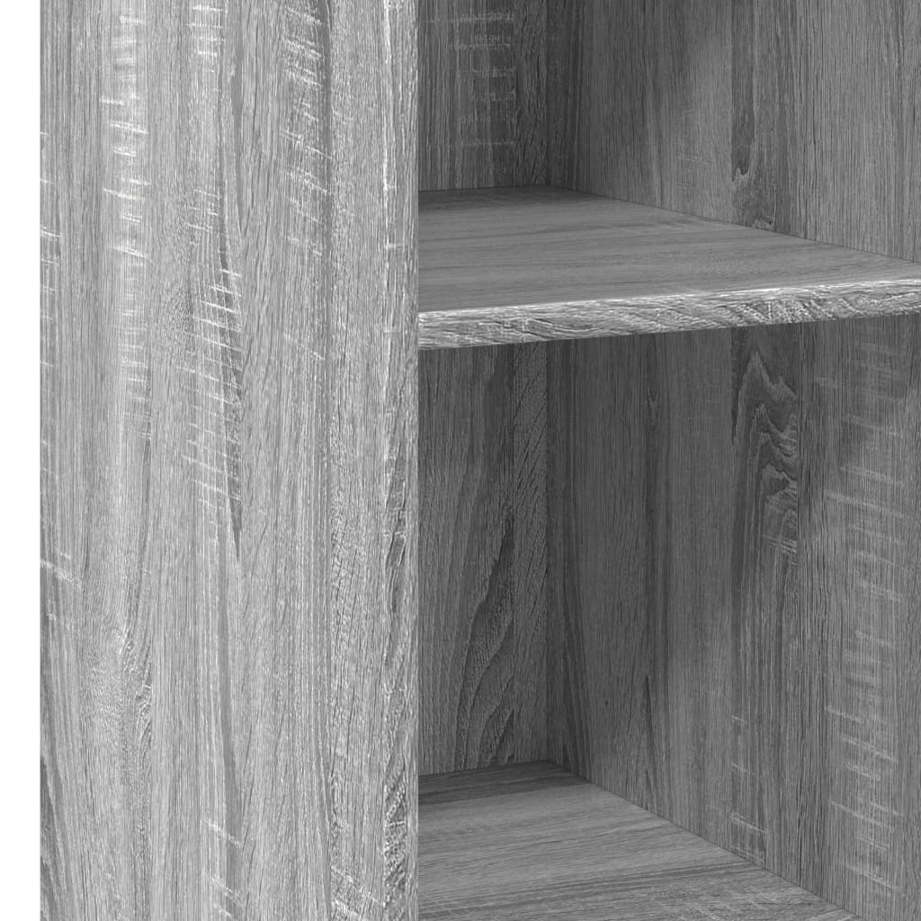 vidaXL Sideboard Grey Sonoma 30x41x93 cm Engineered Wood