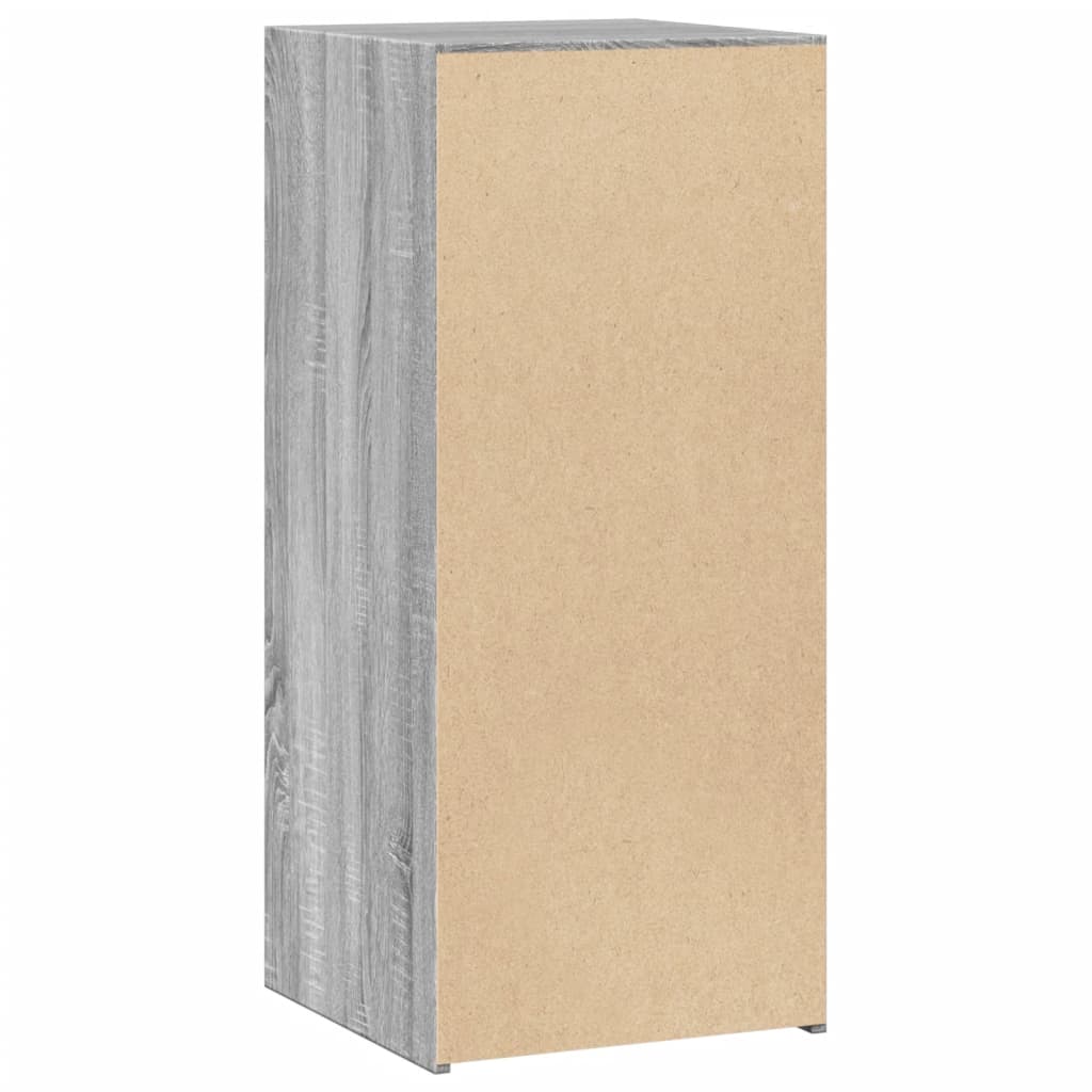 vidaXL Sideboard Grey Sonoma 40x41x93 cm Engineered Wood