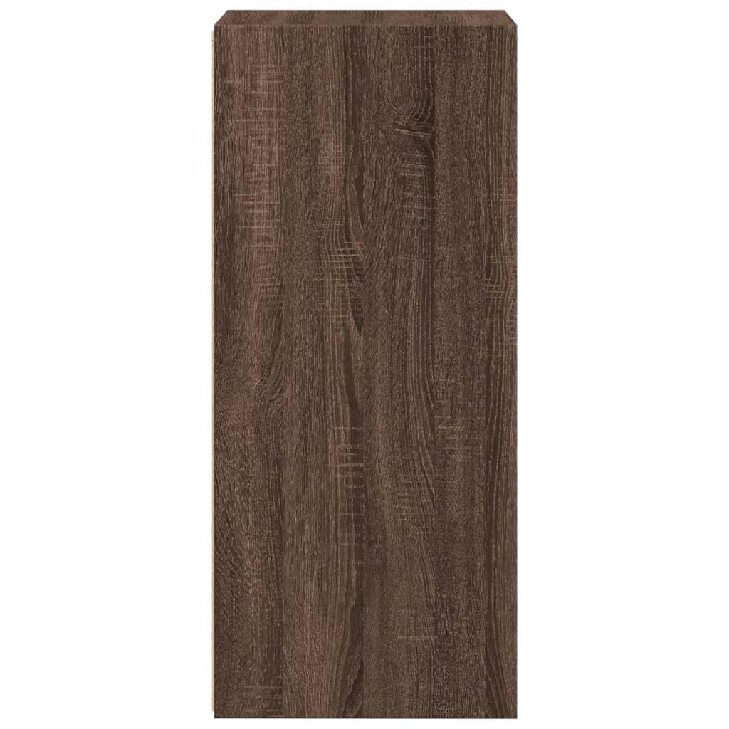 vidaXL Sideboard Brown Oak 40x41x93 cm Engineered Wood
