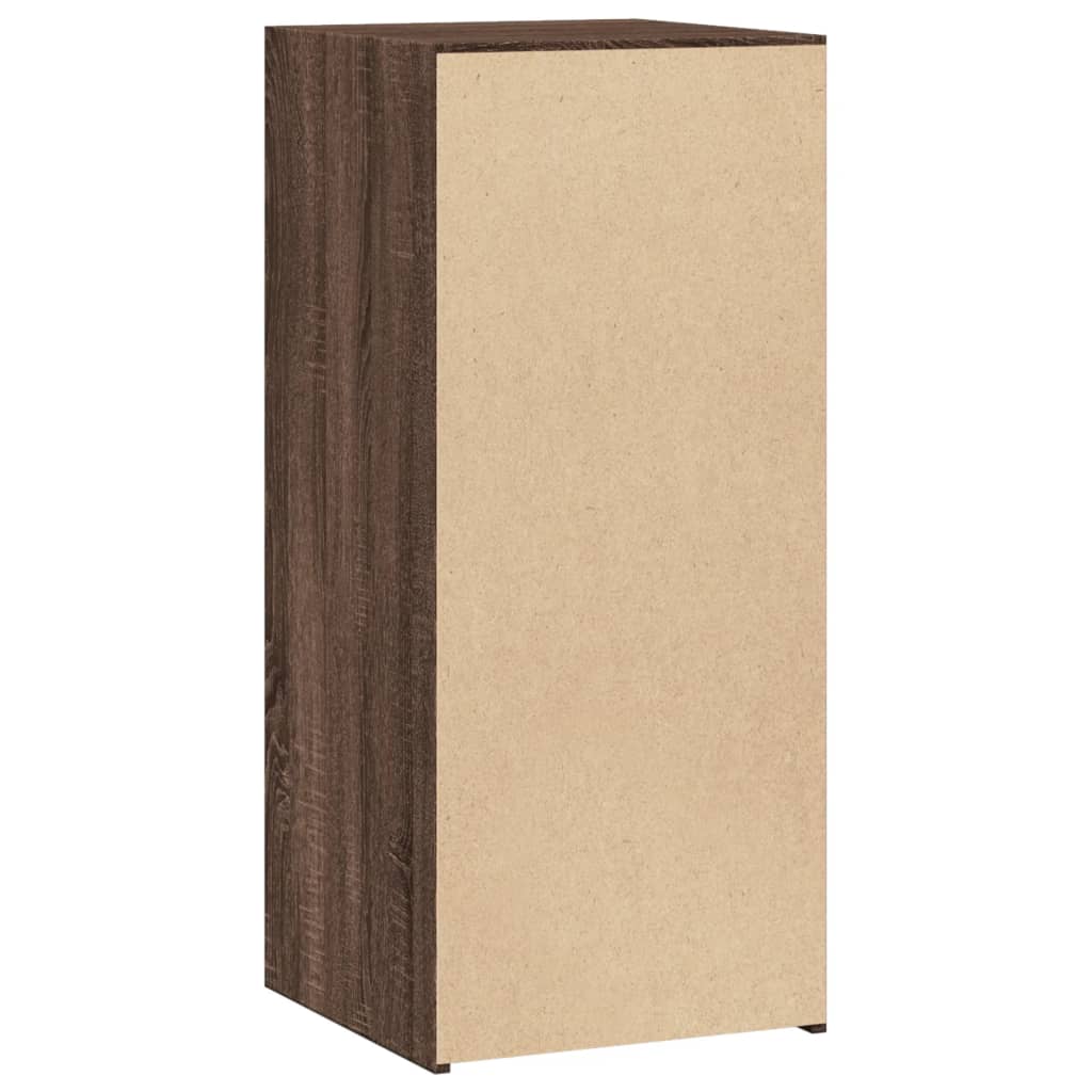 vidaXL Sideboard Brown Oak 40x41x93 cm Engineered Wood