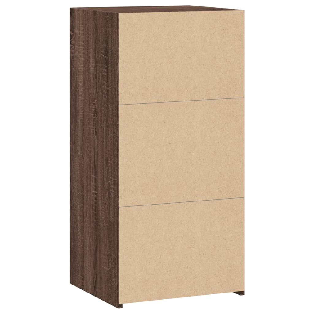 vidaXL Sideboard Brown Oak 45x41x93 cm Engineered Wood