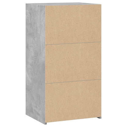 vidaXL Sideboard Concrete Grey 50x41x93 cm Engineered Wood
