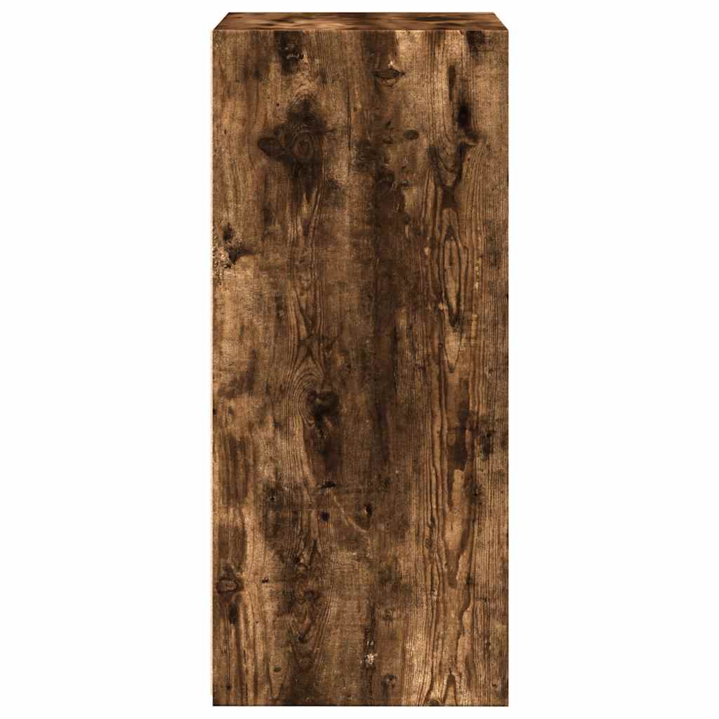 vidaXL Sideboard Smoked Oak 50x41x93 cm Engineered Wood