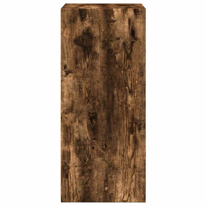 vidaXL Sideboard Smoked Oak 50x41x93 cm Engineered Wood