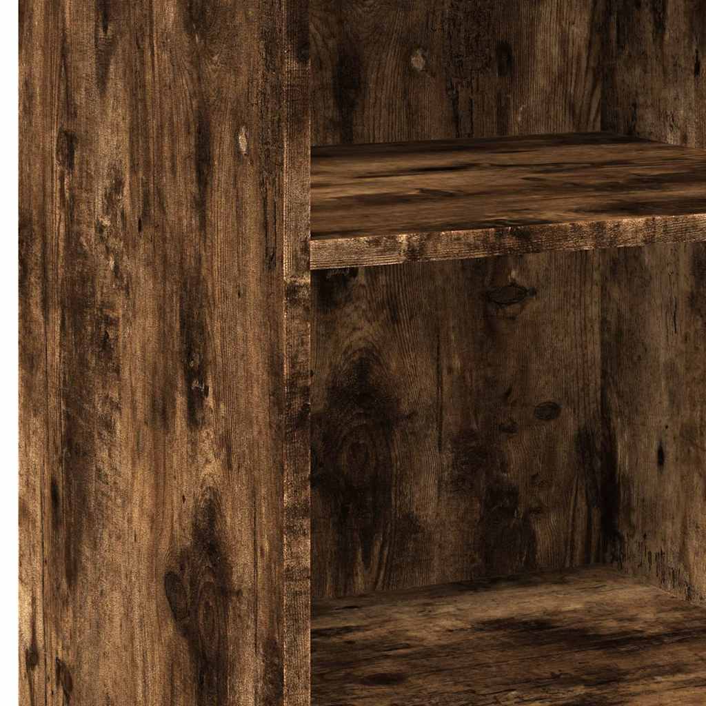 vidaXL Sideboard Smoked Oak 50x41x93 cm Engineered Wood