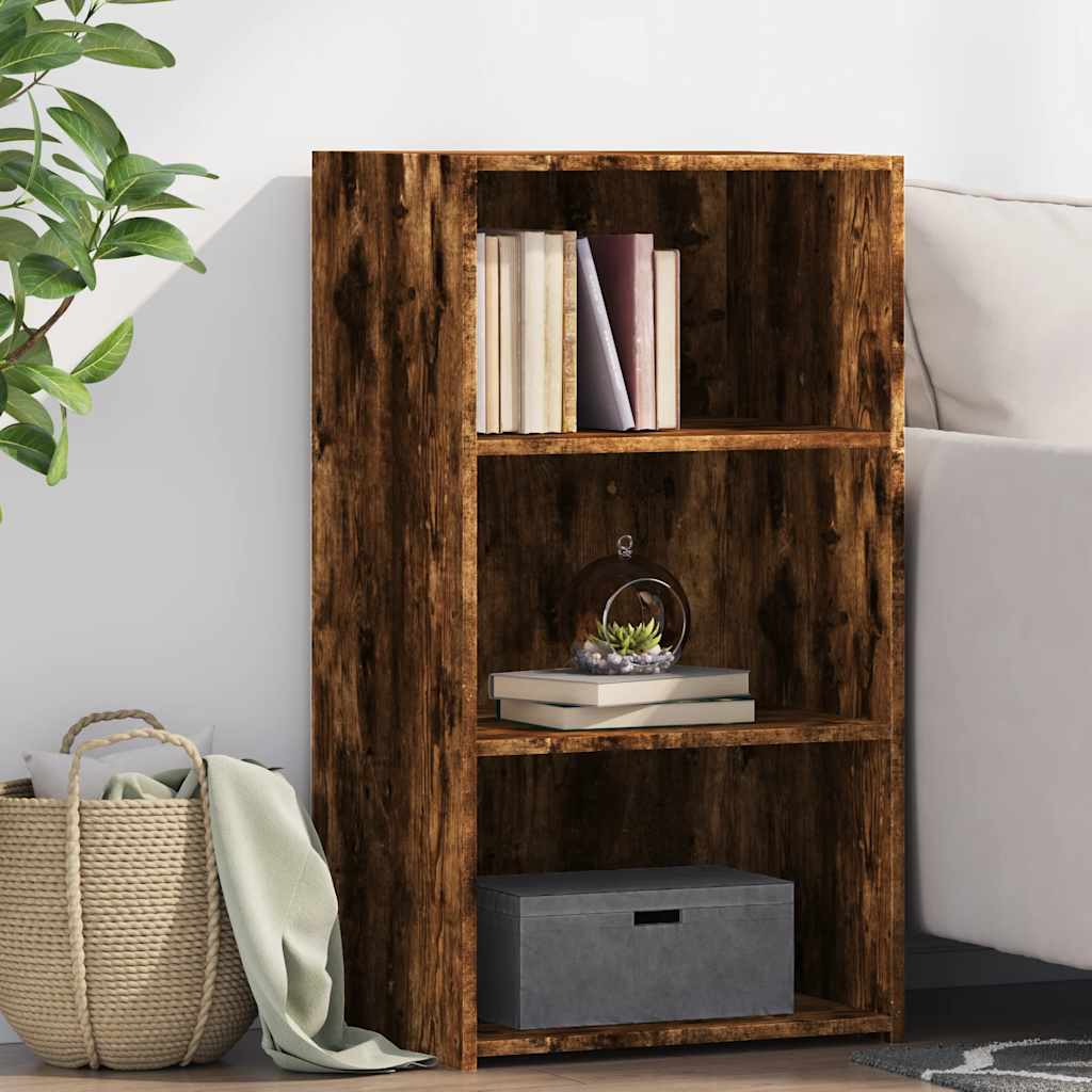 vidaXL Sideboard Smoked Oak 50x41x93 cm Engineered Wood