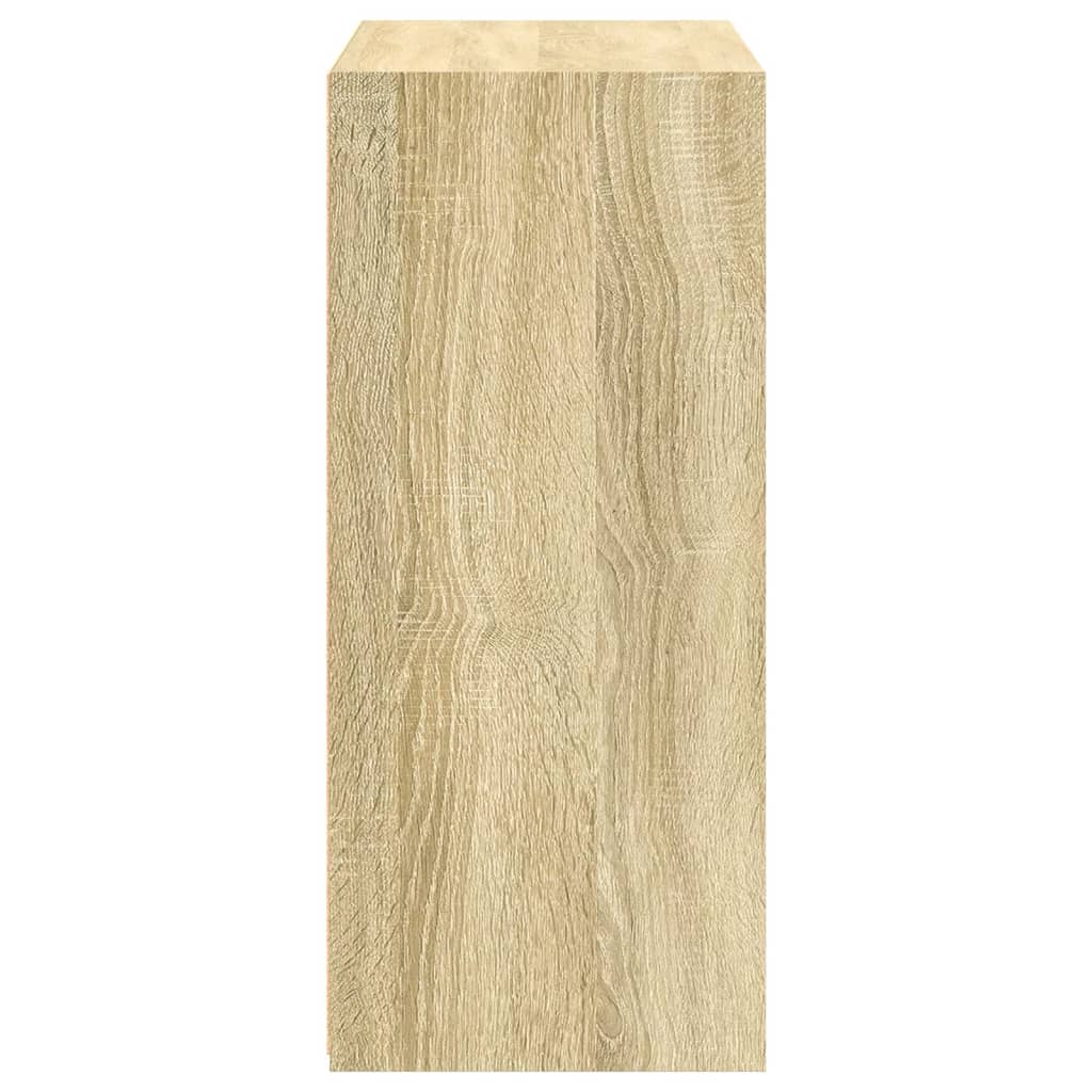 vidaXL Sideboard Sonoma Oak 70x41x93 cm Engineered Wood