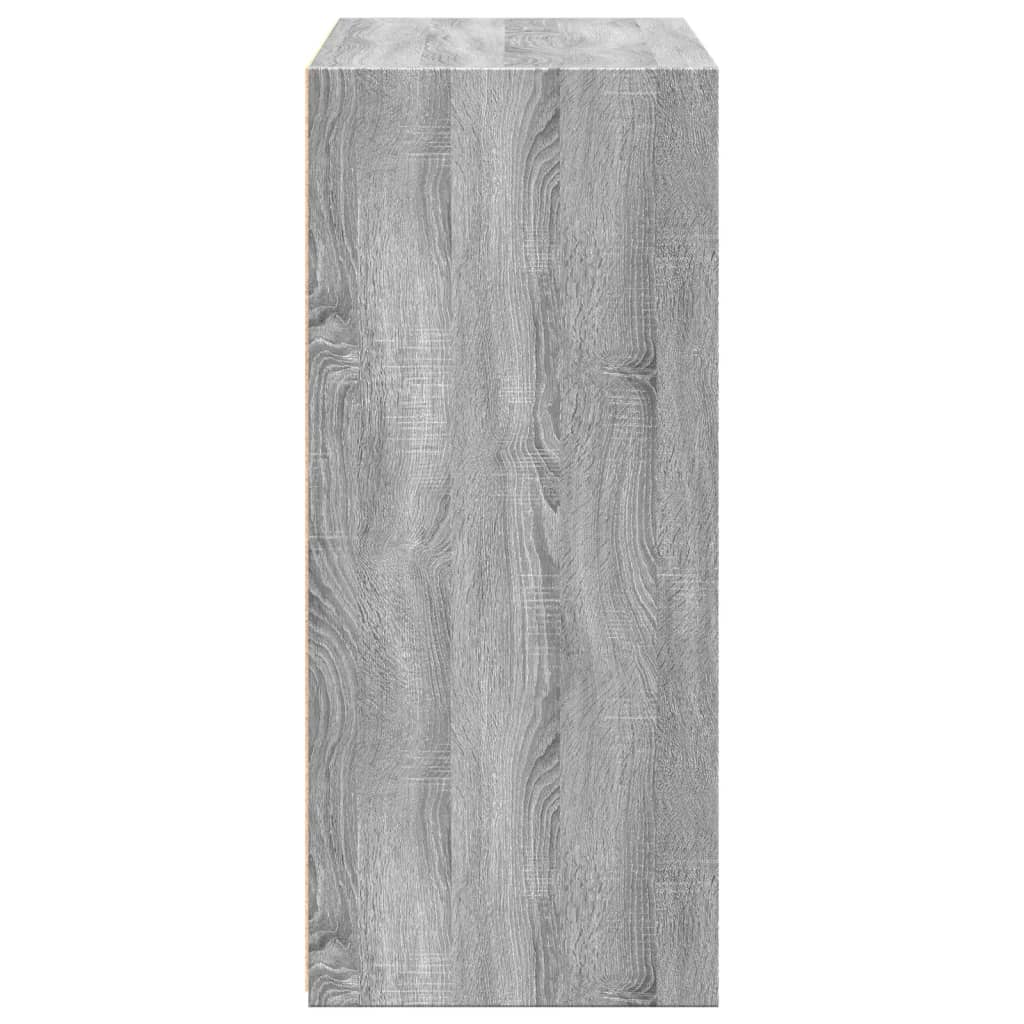 vidaXL Sideboard Grey Sonoma 70x41x93 cm Engineered Wood