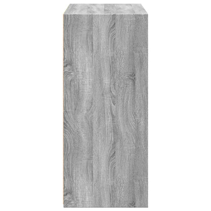 vidaXL Sideboard Grey Sonoma 70x41x93 cm Engineered Wood