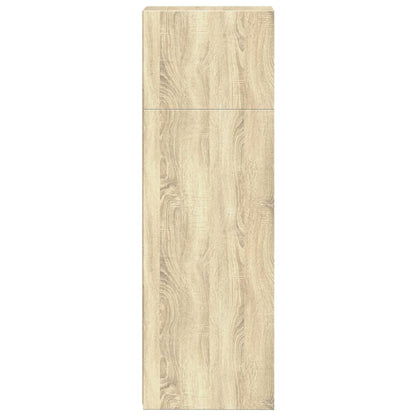 vidaXL Highboard Sonoma Oak 30x41x124 cm Engineered Wood
