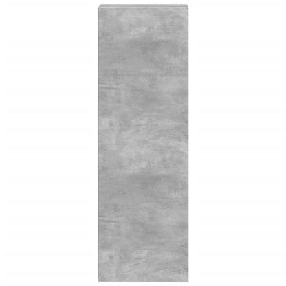 vidaXL Highboard Concrete Grey 30x41x124 cm Engineered Wood