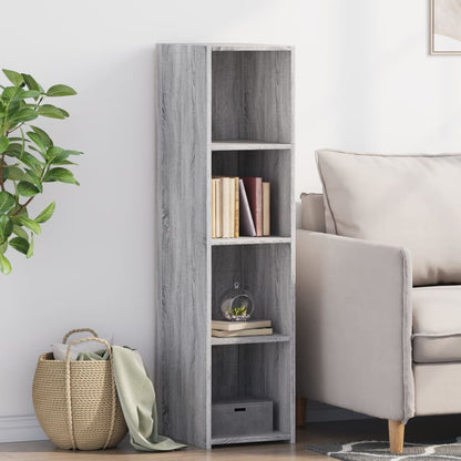 vidaXL Highboard Grey Sonoma 30x41x124 cm Engineered Wood