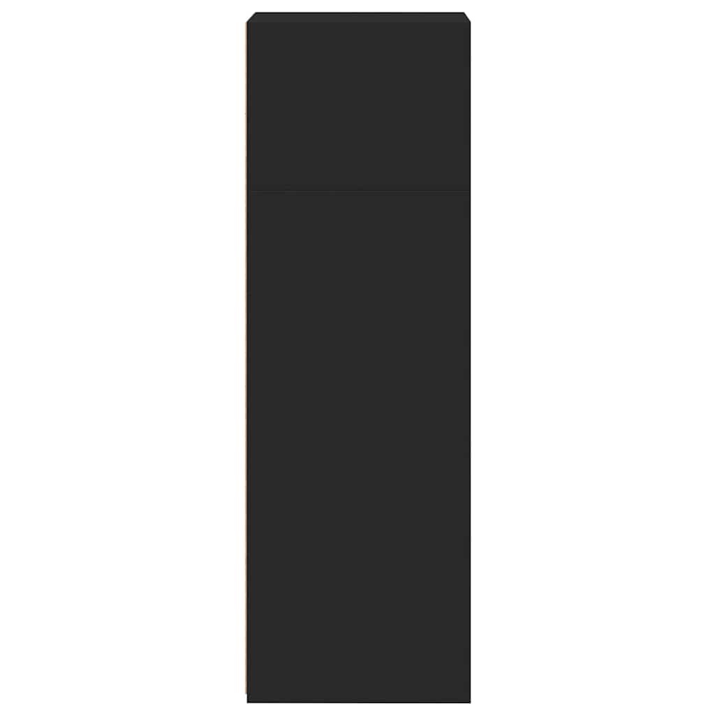 vidaXL Highboard Black 40x41x124 cm Engineered Wood