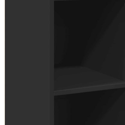 vidaXL Highboard Black 40x41x124 cm Engineered Wood