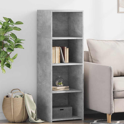 vidaXL Highboard Concrete Grey 40x41x124 cm Engineered Wood