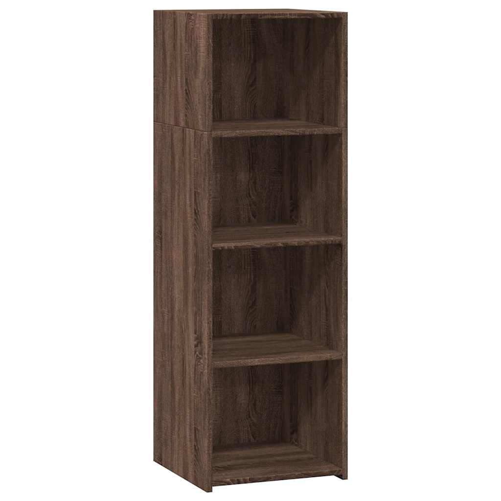 vidaXL Highboard Brown Oak 40x41x124 cm Engineered Wood