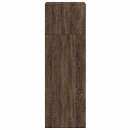 vidaXL Highboard Brown Oak 40x41x124 cm Engineered Wood