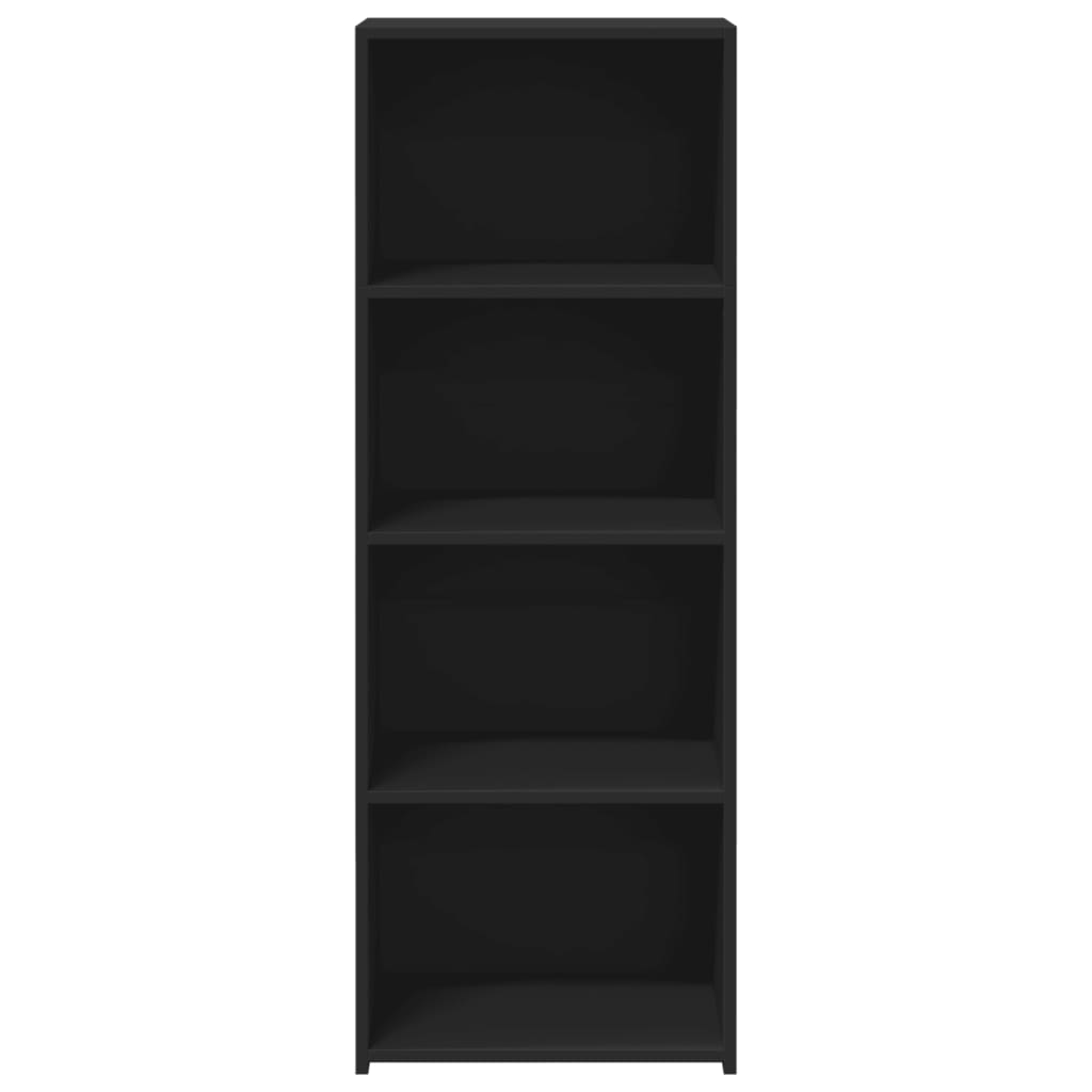 vidaXL Highboard Black 45x41x124 cm Engineered Wood